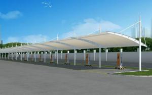 和静县膜结构停车棚