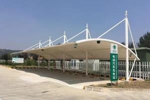 和静县膜结构停车棚